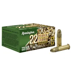 Патрон Remington Golden Bullet High Velocity кал .22 LR куля HP маса 36 гр (2.3 г)